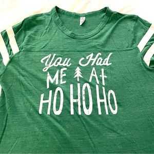 Woman’s Christmas T-shirt with discounted shipping!!